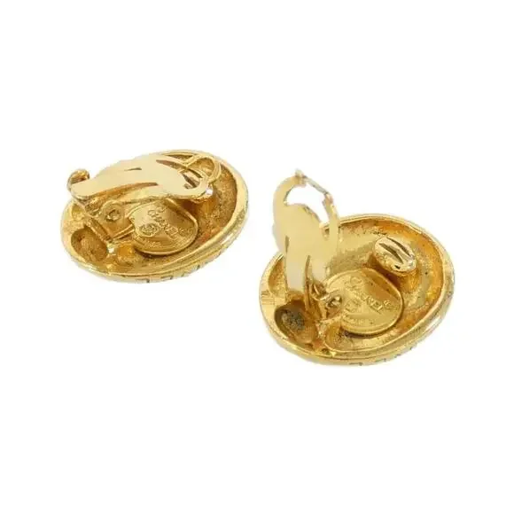 CHANEL Gold Earrings